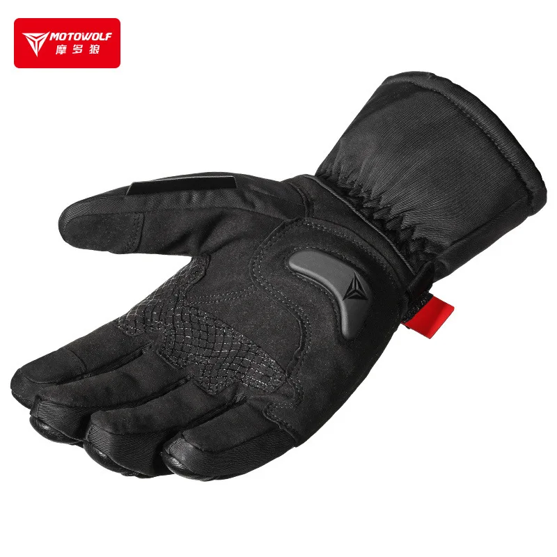 Motowolf Winter Motorcycle Glo - مراجعة Ski Glove Waterproof وسعره