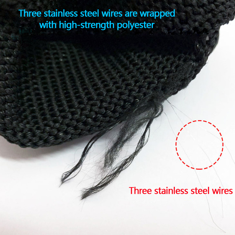 Anti-cut gloves, Grade 5, thre - مراجعة Cut Resistant Glove وسعره