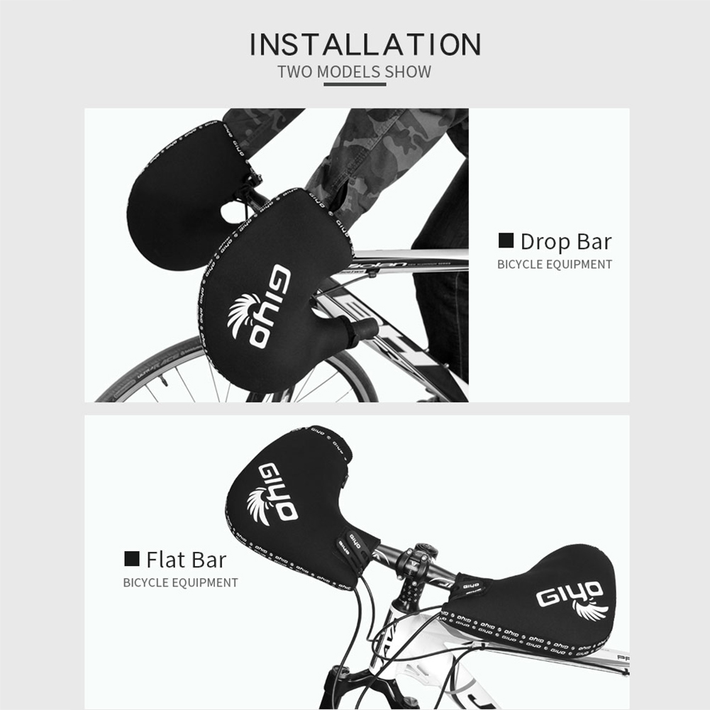 Bicycle Handlebar Gloves Windp - مراجعة Winter Glove Insulated وسعره