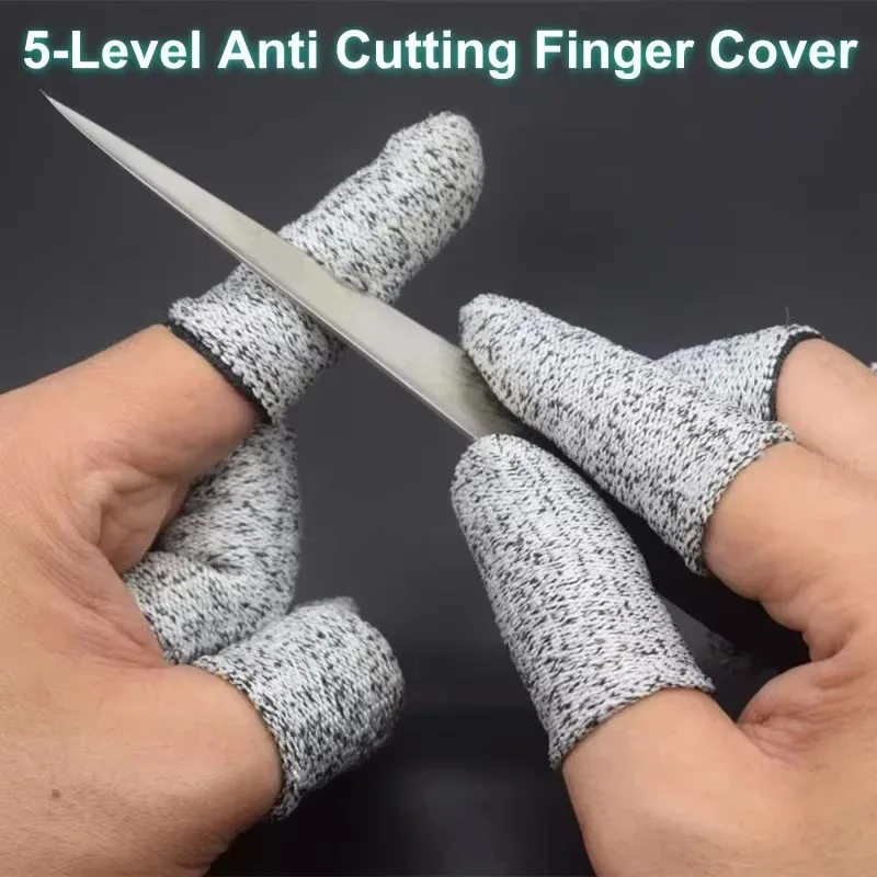 50PCS  Anti-Cut Finger Cots Pr - مراجعة Cut Resistant Glove وسعره