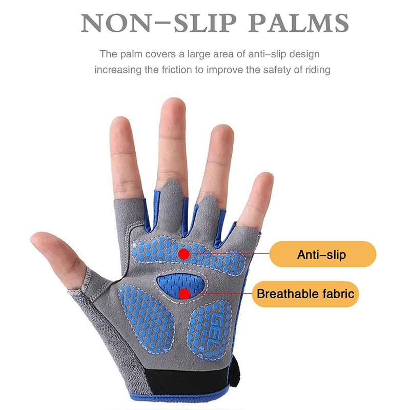 Kids Half Finger Sports Cyclin - مراجعة Cycling Glove Padded وسعره