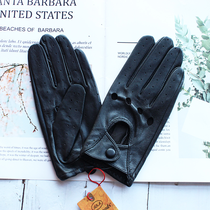 Women's Summer Full Finger Lea - مراجعة Leather Driving Glove وسعره