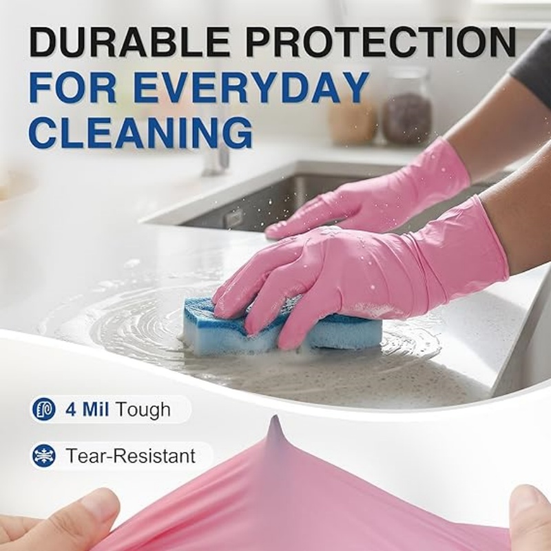 Pink Nitrile Disposable Gloves - مراجعة Latex Disposable Glove وسعره