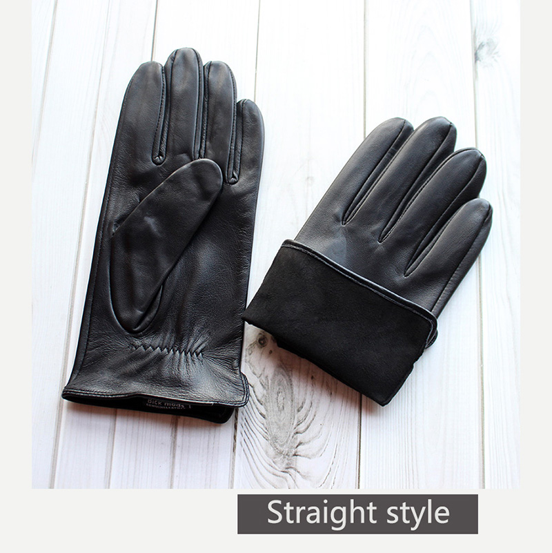 Autumn Thin Sheepskin Leather  - مراجعة Leather Driving Glove وسعره