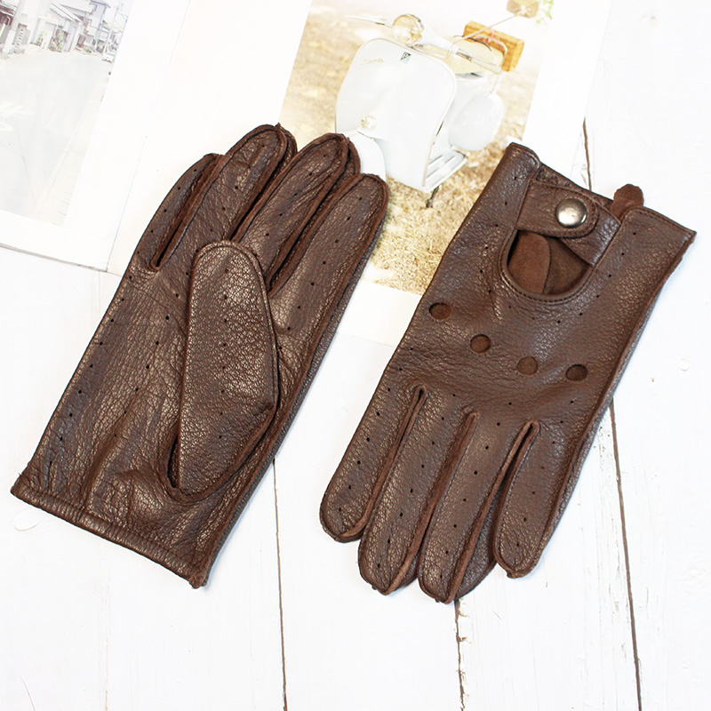 Summer Driving Deerskin Full F - مراجعة Leather Driving Glove وسعره