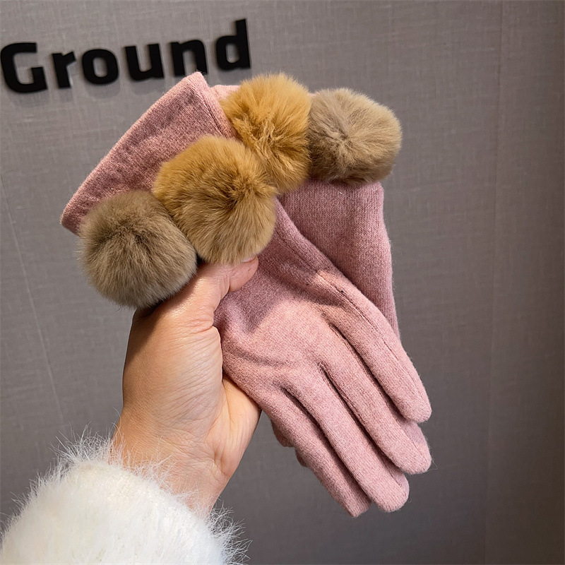 Gloves Women Wool Plaid Fox Fu - مراجعة Wool Glove Lined وسعره