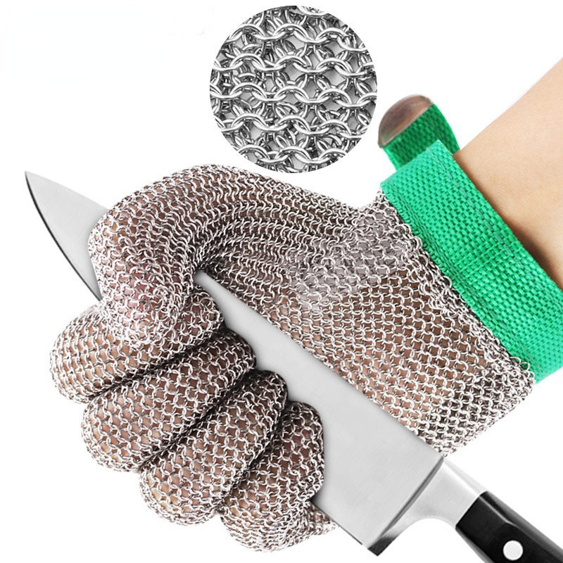 1PCS Stainless Steel Glove Cut - مراجعة Cut Resistant Glove وسعره
