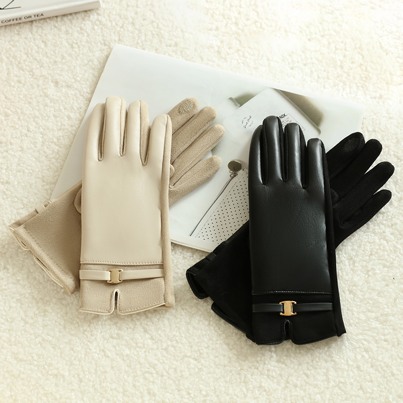 1 Pair of Gloves for Women in  - مراجعة Leather Driving Glove وسعره
