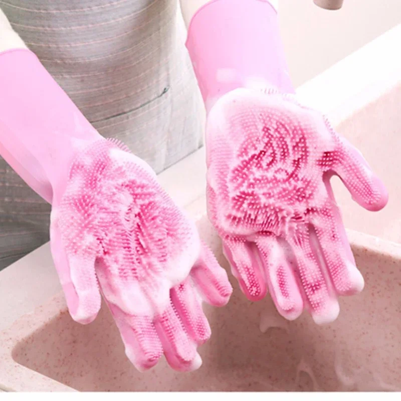 1 Pair Reusable Dishwashing Gl - مراجعة Dish Glove Rubber وسعره