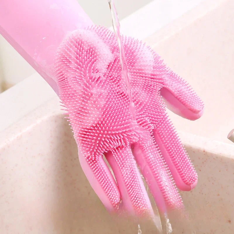 1 Pair Reusable Dishwashing Gl - مراجعة Dish Glove Rubber وسعره