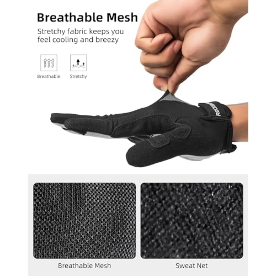 Cycling Gloves for Men Women - - مراجعة Cycling Glove Padded وسعره