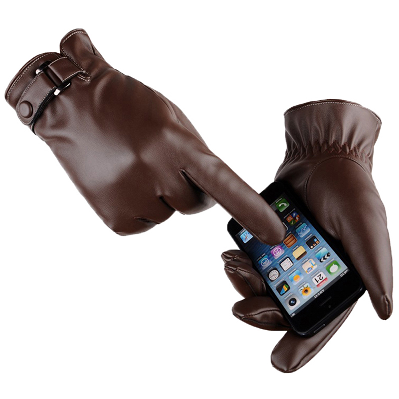 Cycling Pu Leather Gloves Wind - مراجعة Gardening Glove Waterproof وسعره