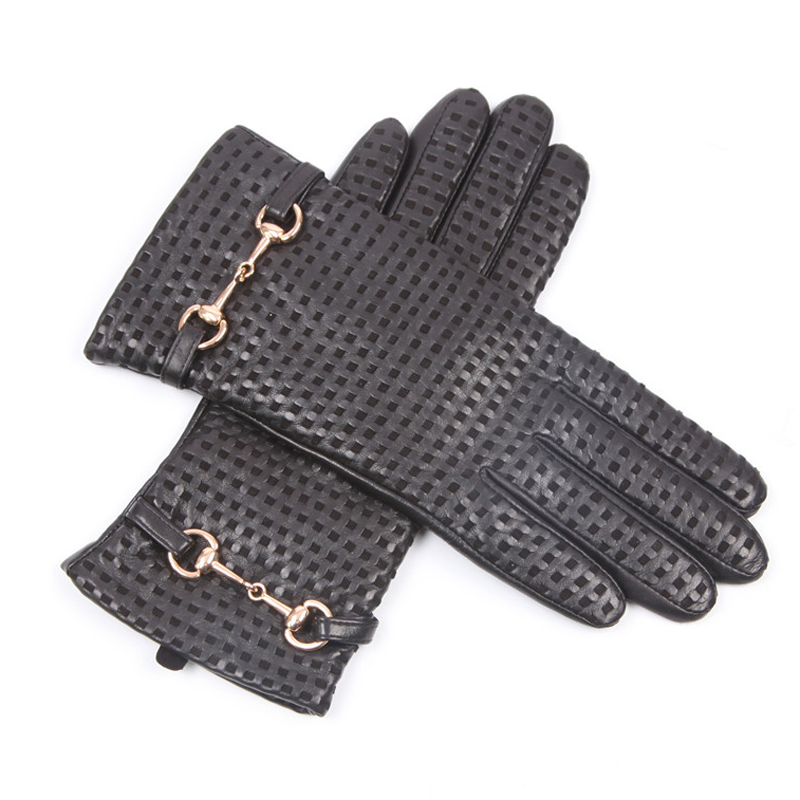 Real Leather Gloves Female The - مراجعة Wool Glove Lined وسعره