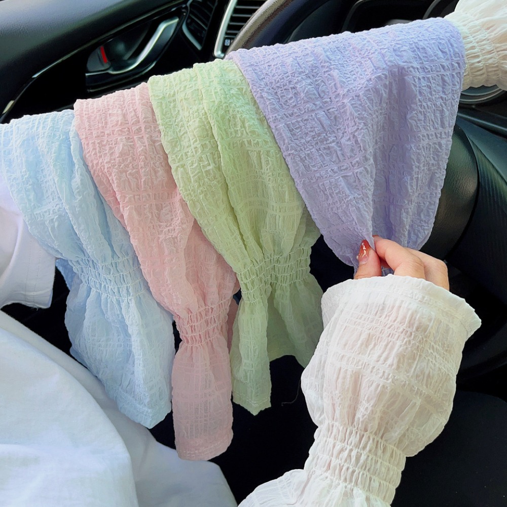 Summer Outdoor Lace Mesh Sun P - مراجعة Fingerless Glove Knit وسعره