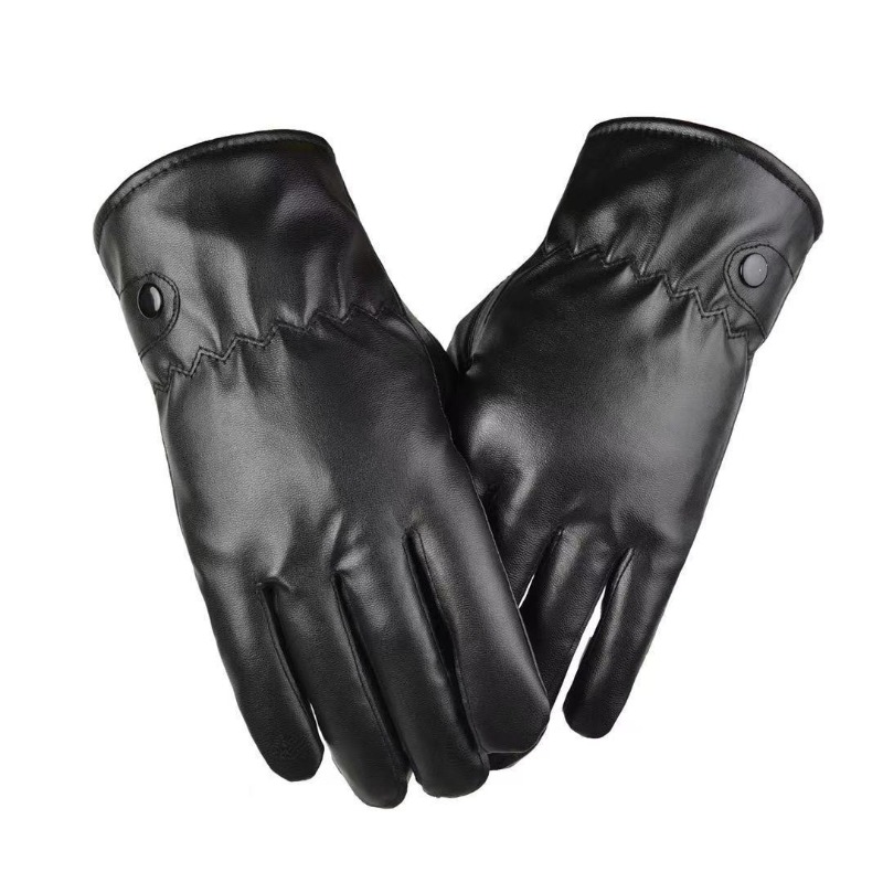 Winter Fashion Black PU Leathe - مراجعة Leather Driving Glove وسعره