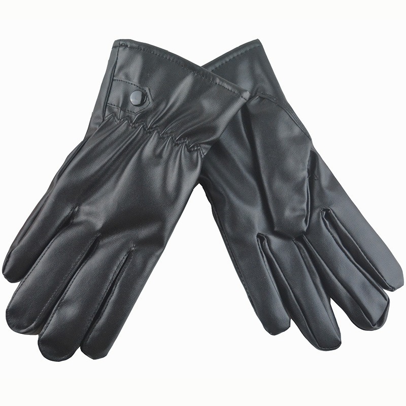 Winter Fashion Black PU Leathe - مراجعة Leather Driving Glove وسعره