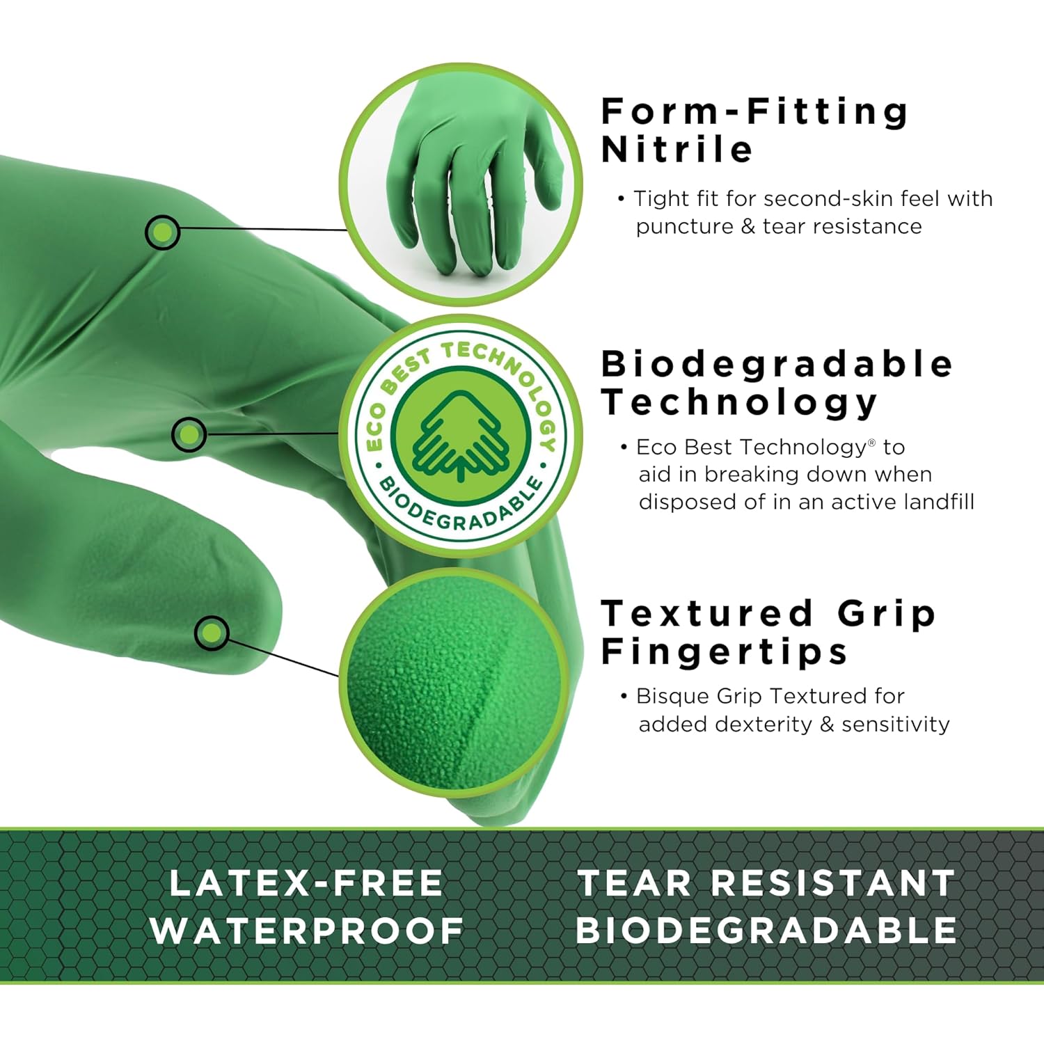 Eco-Friendly Nitrile Disposabl - مراجعة Latex Disposable Glove وسعره