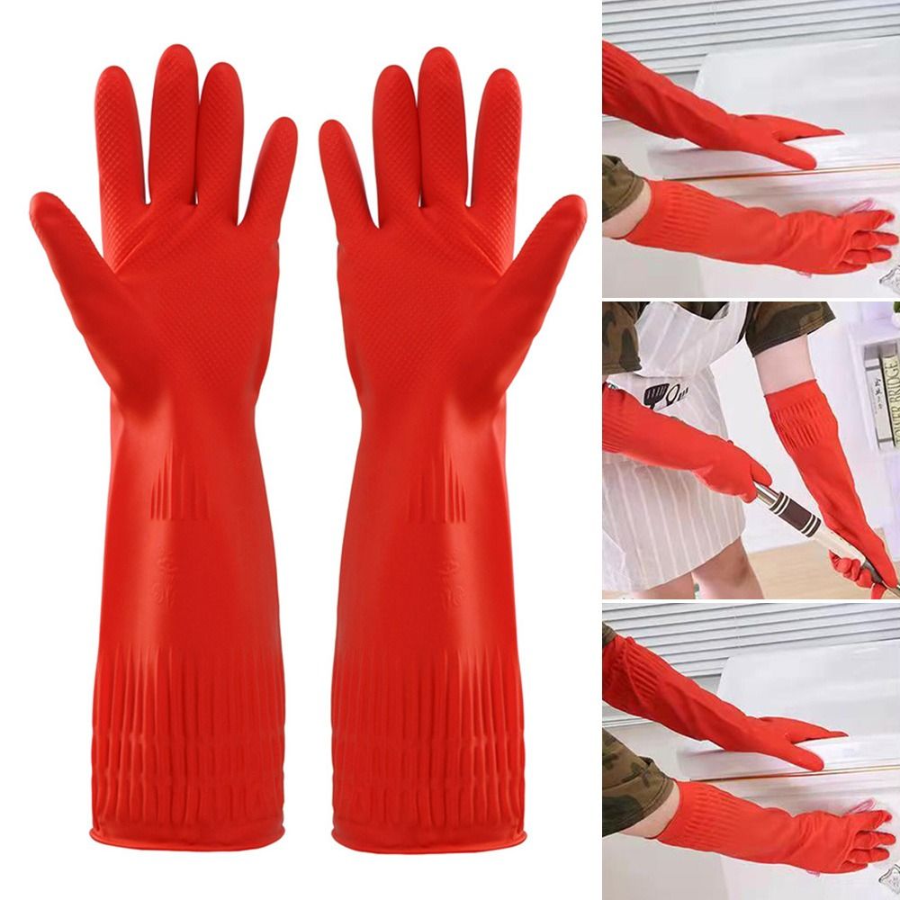 1 Pair Heavy Duty Rubber Glove - مراجعة Dish Glove Rubber وسعره