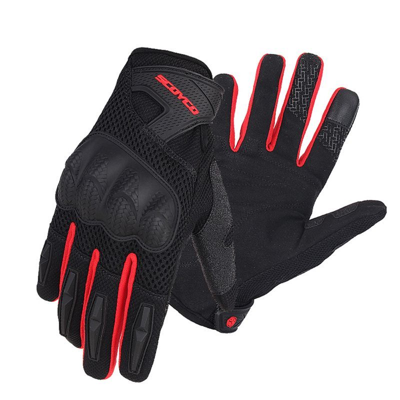 Scoyco Motorcycle Riding Glove - مراجعة Motorcycle Glove Knuckle وسعره
