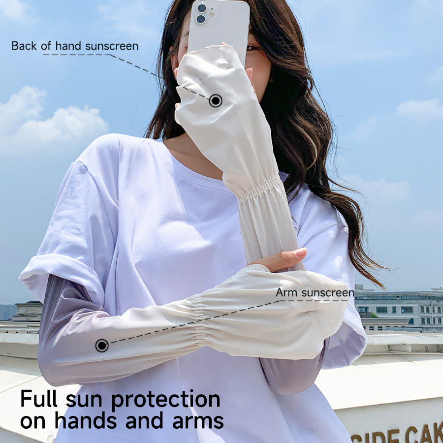 Driving Fingerless Sun Sleeves - مراجعة Fingerless Glove Knit وسعره