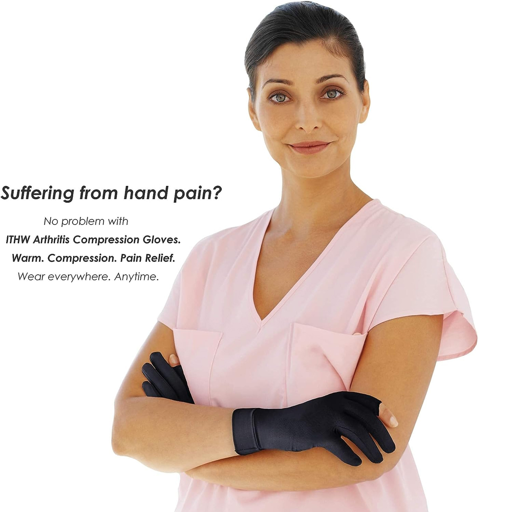 Copper Arthritis Compression G - مراجعة Fingerless Glove Knit وسعره