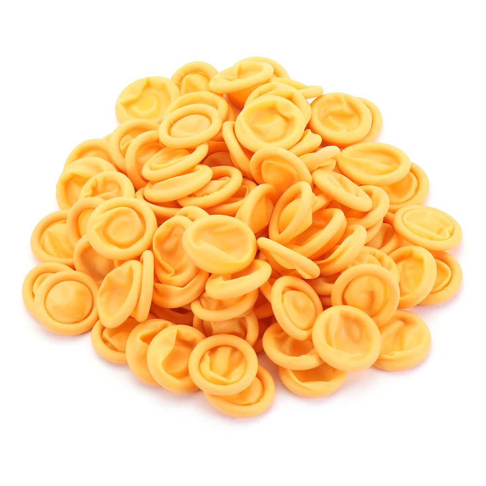 100PCS Disposable Finger Cover - مراجعة Latex Disposable Glove وسعره