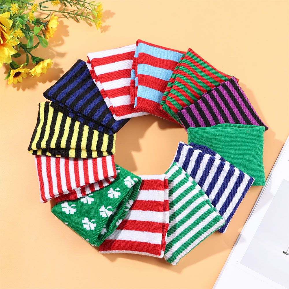 Striped Knitted Handschoenen L - مراجعة Fingerless Glove Knit وسعره