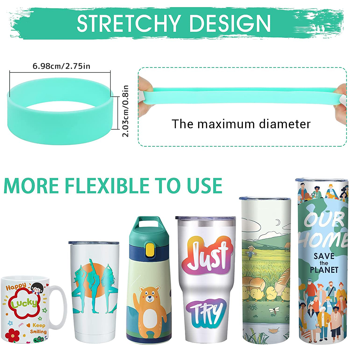 Silicone Bands Elastic Heat Re - مراجعة Oven Mitt Silicone وسعره