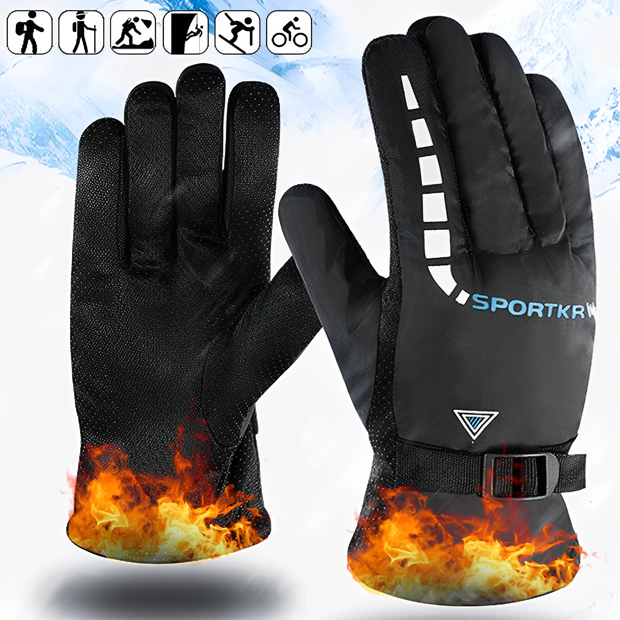 Motorcycle Cycling Gloves Warm - مراجعة Gardening Glove Waterproof وسعره