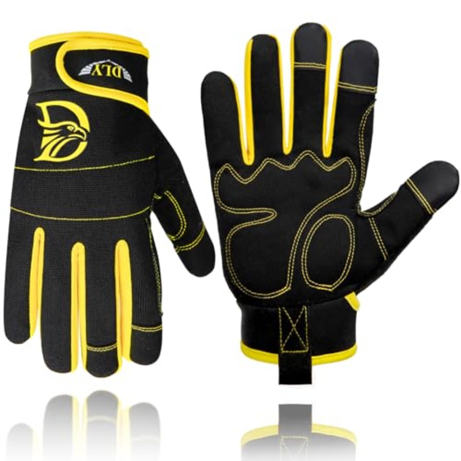 DLY Heavy Duty Work Gloves, Im - مراجعة Work Glove Impact وسعره