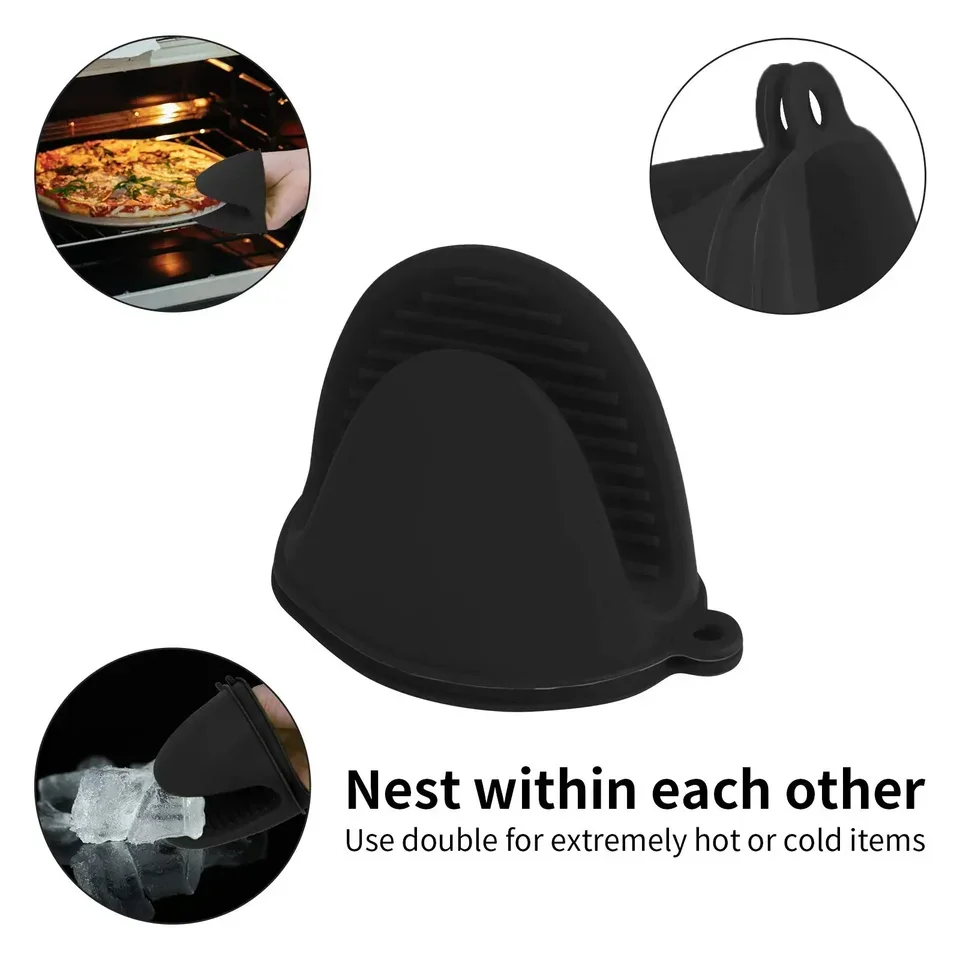 2Pcs Silicone Oven Mitts Set H - مراجعة Oven Mitt Silicone وسعره
