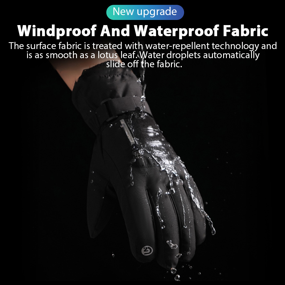 Men Winter Waterproof Cycling  - مراجعة Gardening Glove Waterproof وسعره