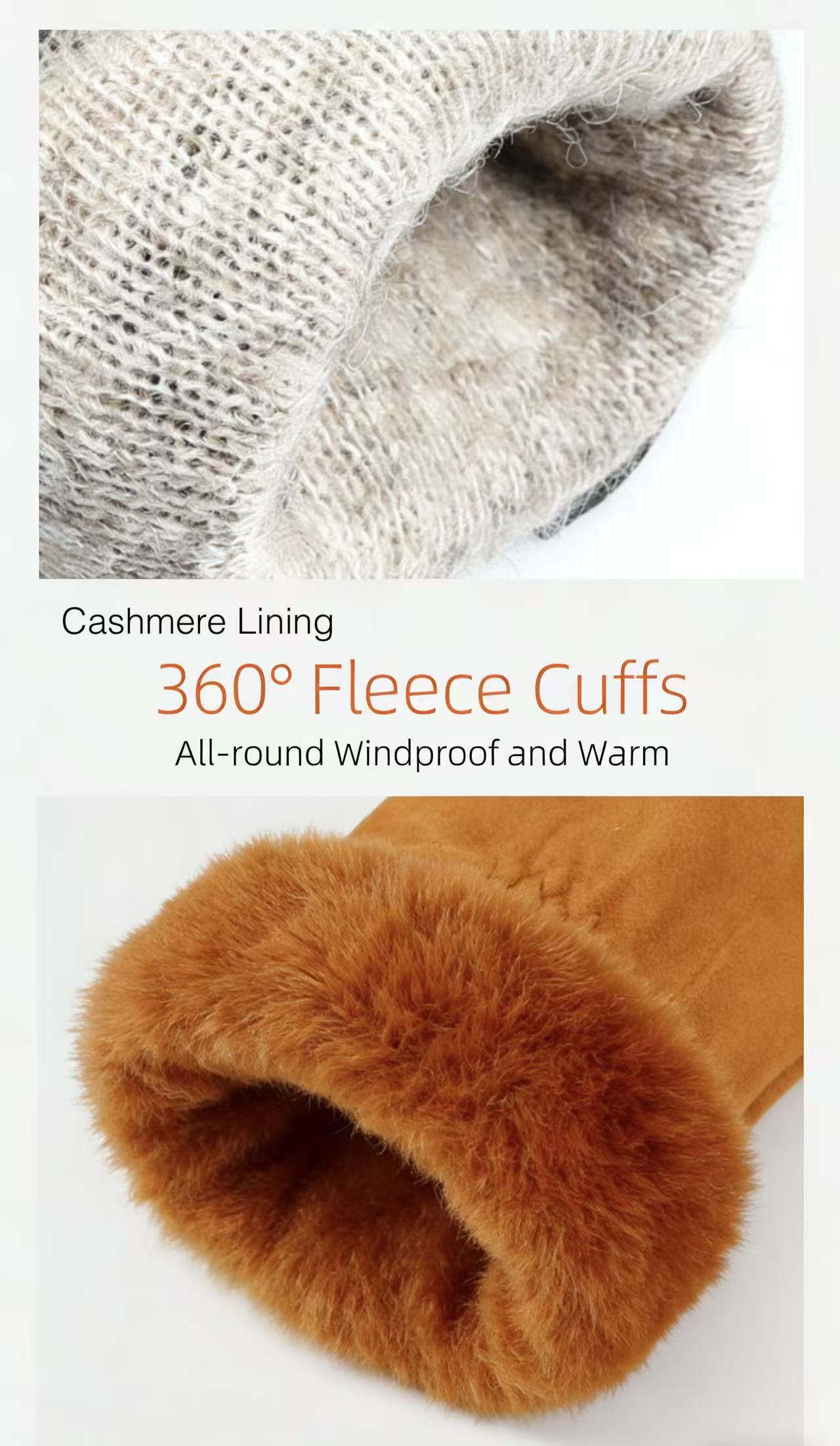 Women's Deerskin Warm Gloves A - مراجعة Wool Glove Lined وسعره