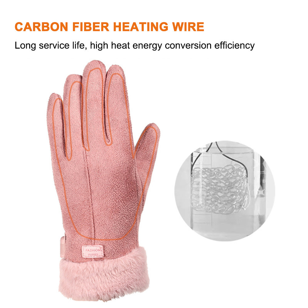 USB Electric Heated Gloves Out - مراجعة Ski Glove Waterproof وسعره