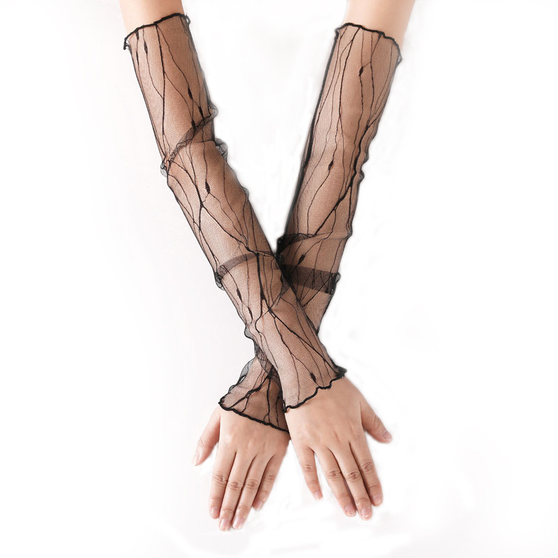 Mesh ice sleeve women summer l - مراجعة Cycling Glove Padded وسعره