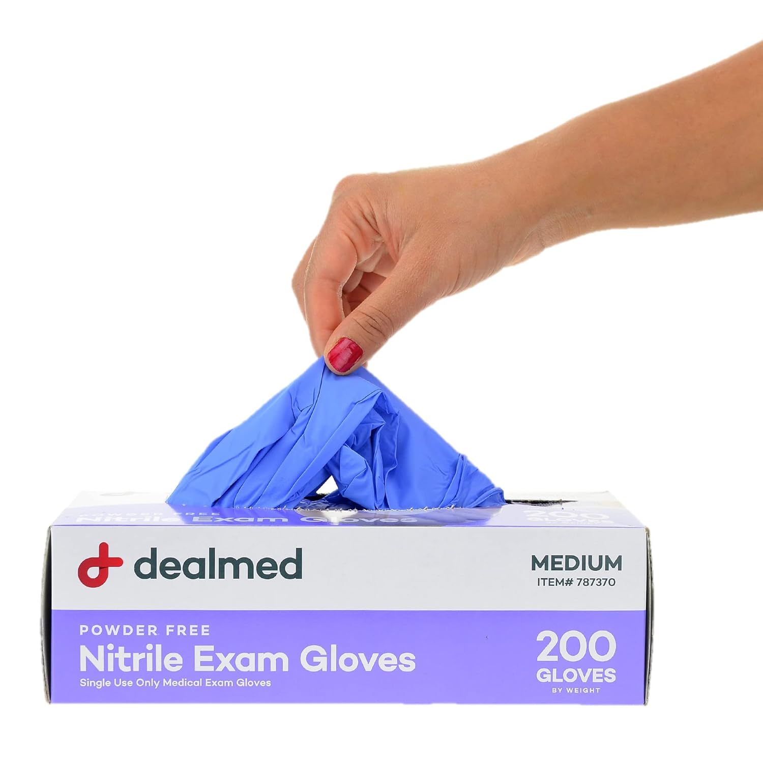 Nitrile Medical Exam Gloves, D - مراجعة Exam Glove Nitrile وسعره