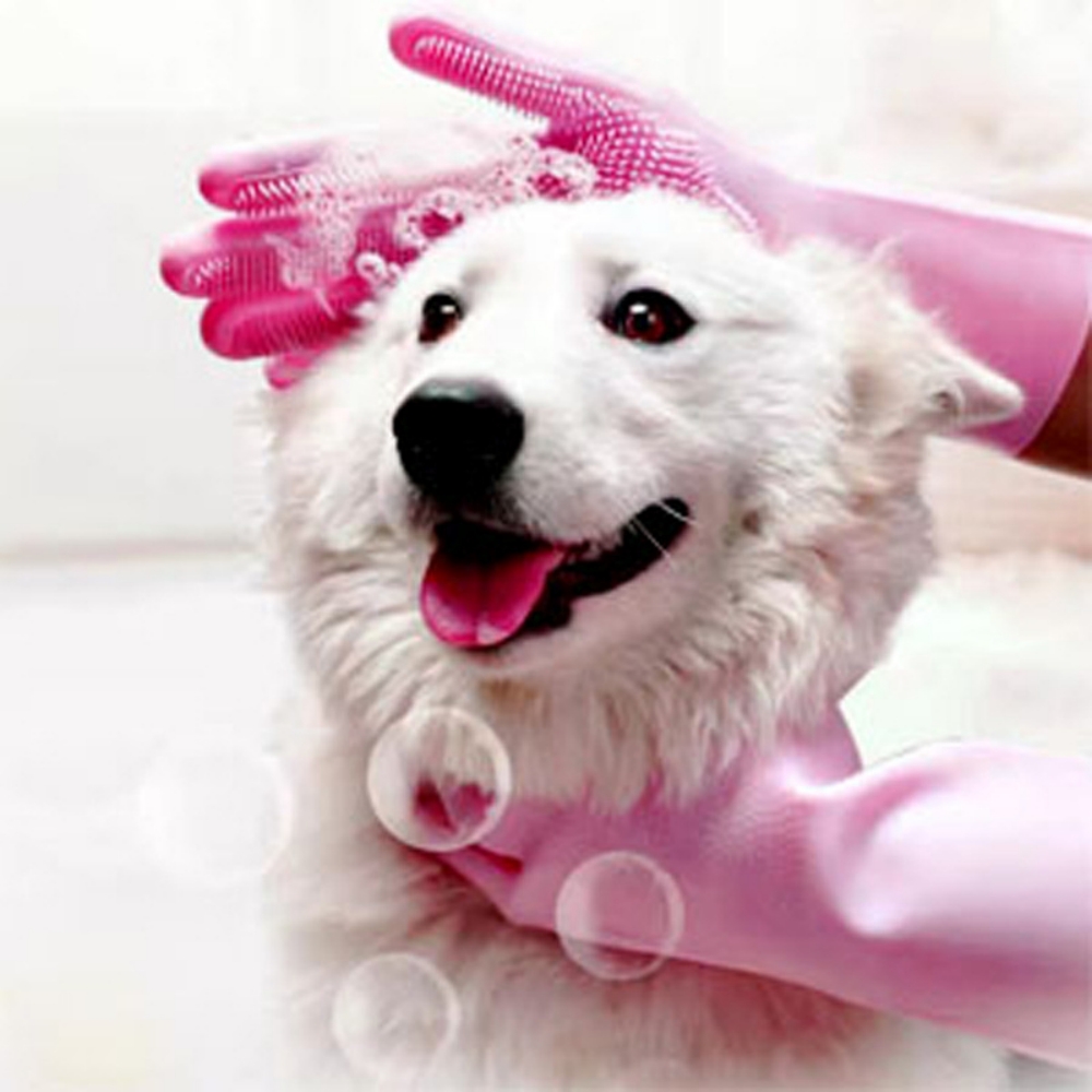 Silicone dishwashing gloves, h - مراجعة Dish Glove Rubber وسعره