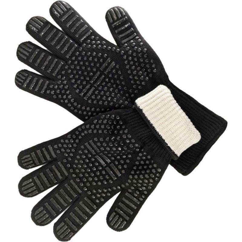 Explosive High Temperature Glo - مراجعة Oven Mitt Silicone وسعره