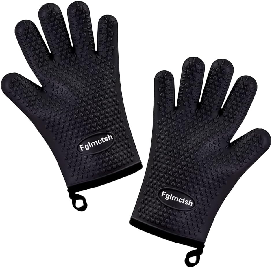 Silicone Oven Mitts, Heat Resi - مراجعة Oven Mitt Silicone وسعره