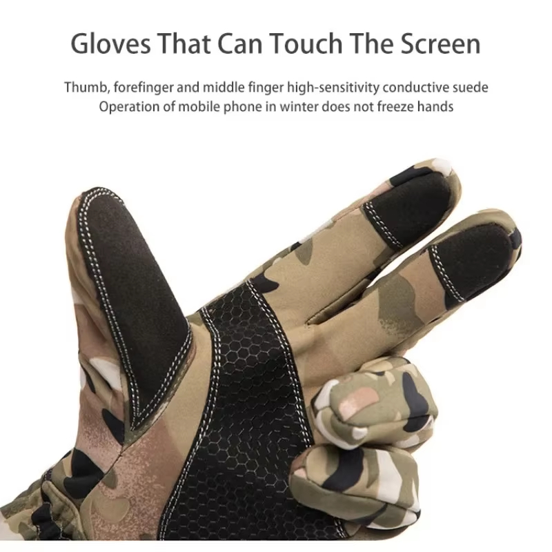 Tactics Outdoors Camouflage Hu - مراجعة Ski Glove Waterproof وسعره