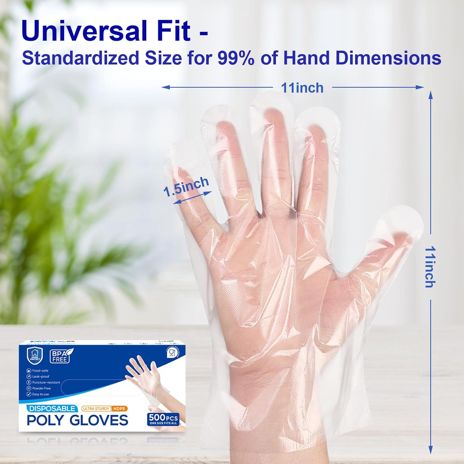 500 Pcs Disposable Food Prep G - مراجعة Latex Disposable Glove وسعره