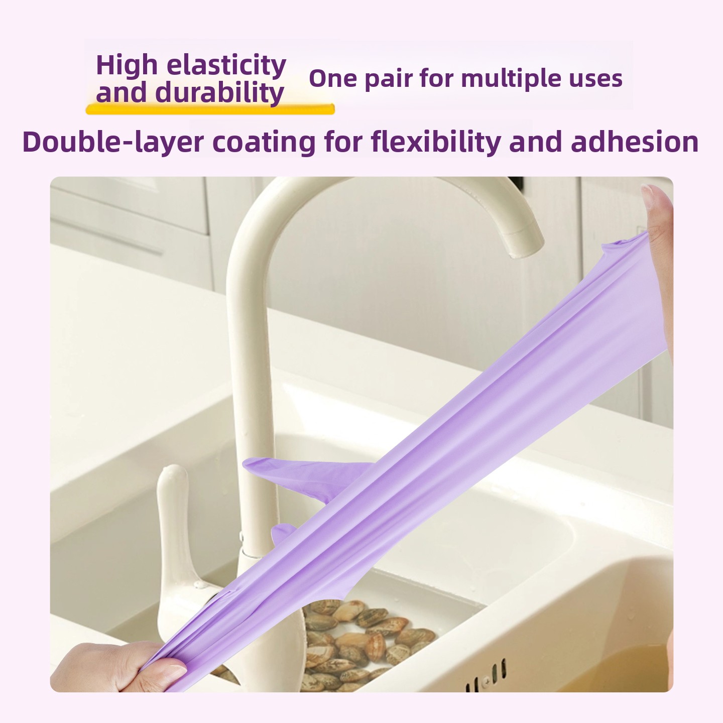 Disposable Nitrile Gloves Long - مراجعة Dish Glove Rubber وسعره