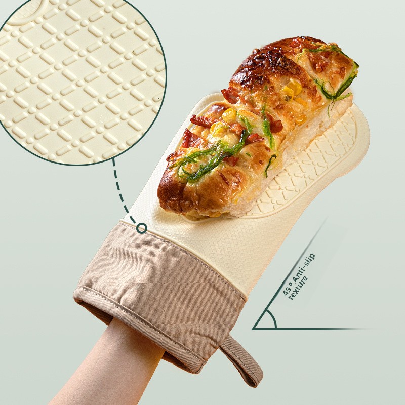 Heavy Duty Silicone Heat Resis - مراجعة Oven Mitt Silicone وسعره
