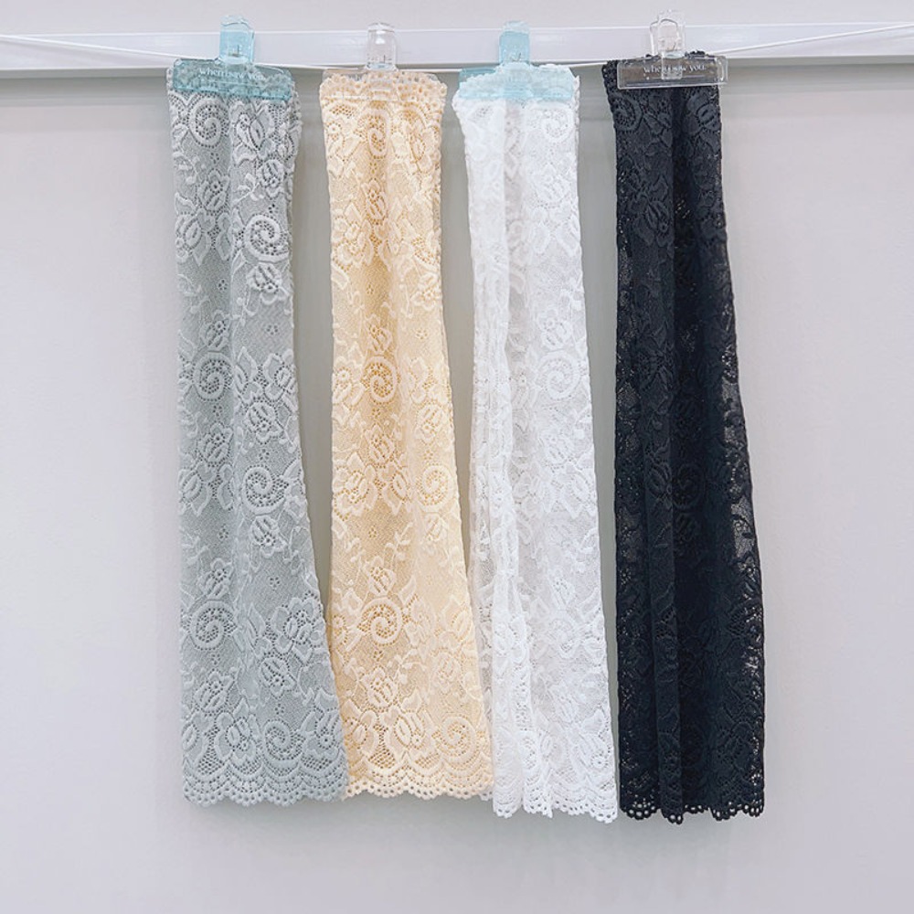 Women Long Lace Gloves Fishnet - مراجعة Fingerless Glove Knit وسعره