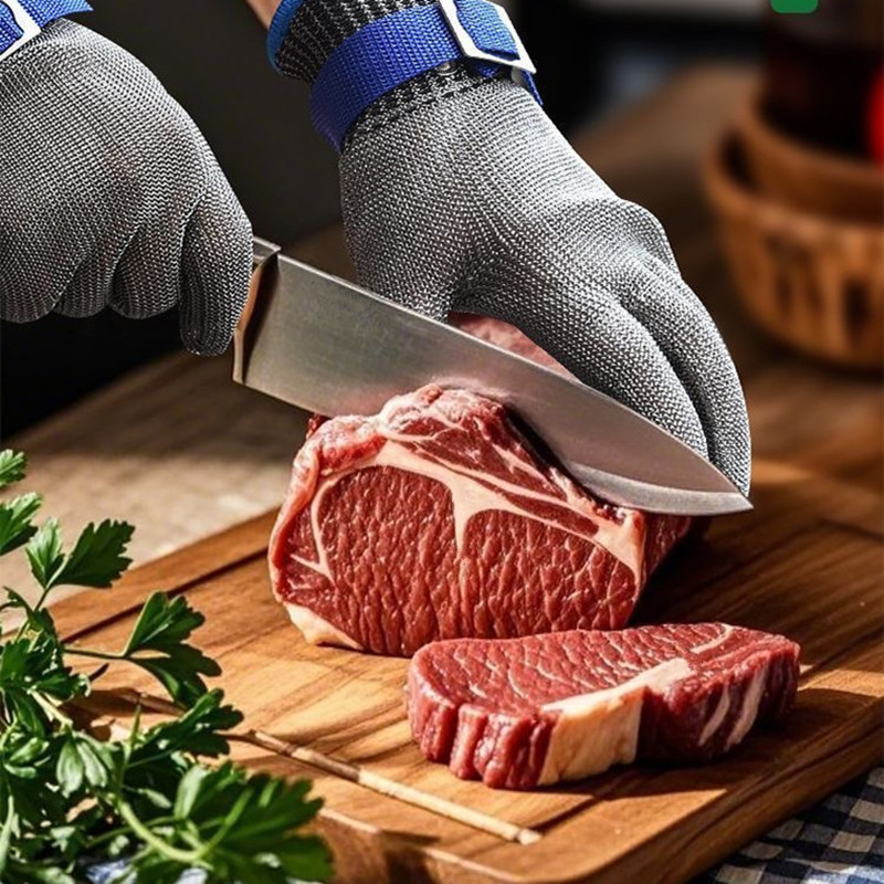 Anti-cut Mesh Metal Glove Safe - مراجعة Cut Resistant Glove وسعره