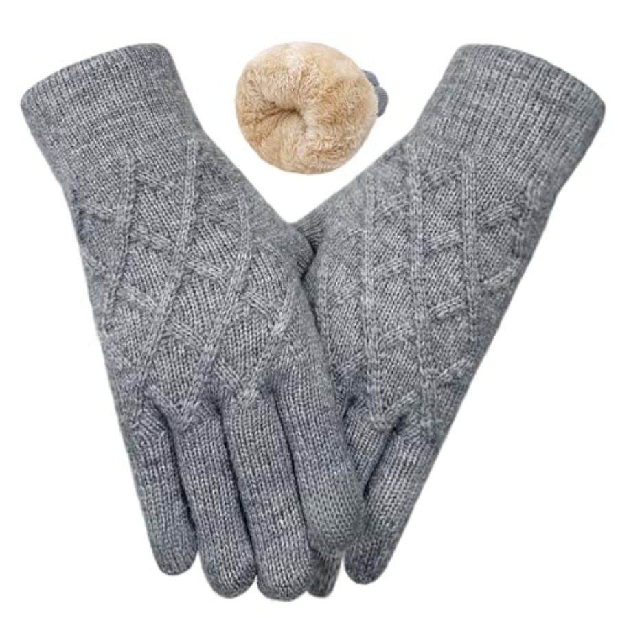 Winter Wool Gloves for Women M - مراجعة Wool Glove Lined وسعره