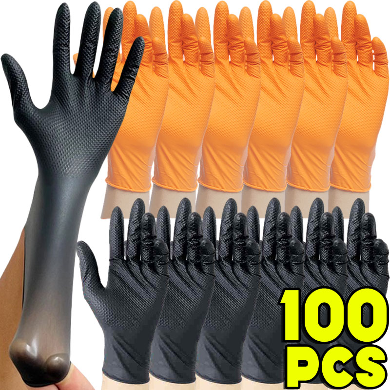 Thick Heavy Duty Nitrile Glove - مراجعة Nitrile Mechanic Glove وسعره