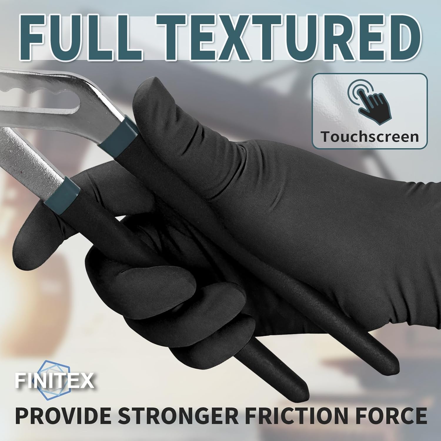 Black Nitrile Disposable Glove - مراجعة Exam Glove Nitrile وسعره